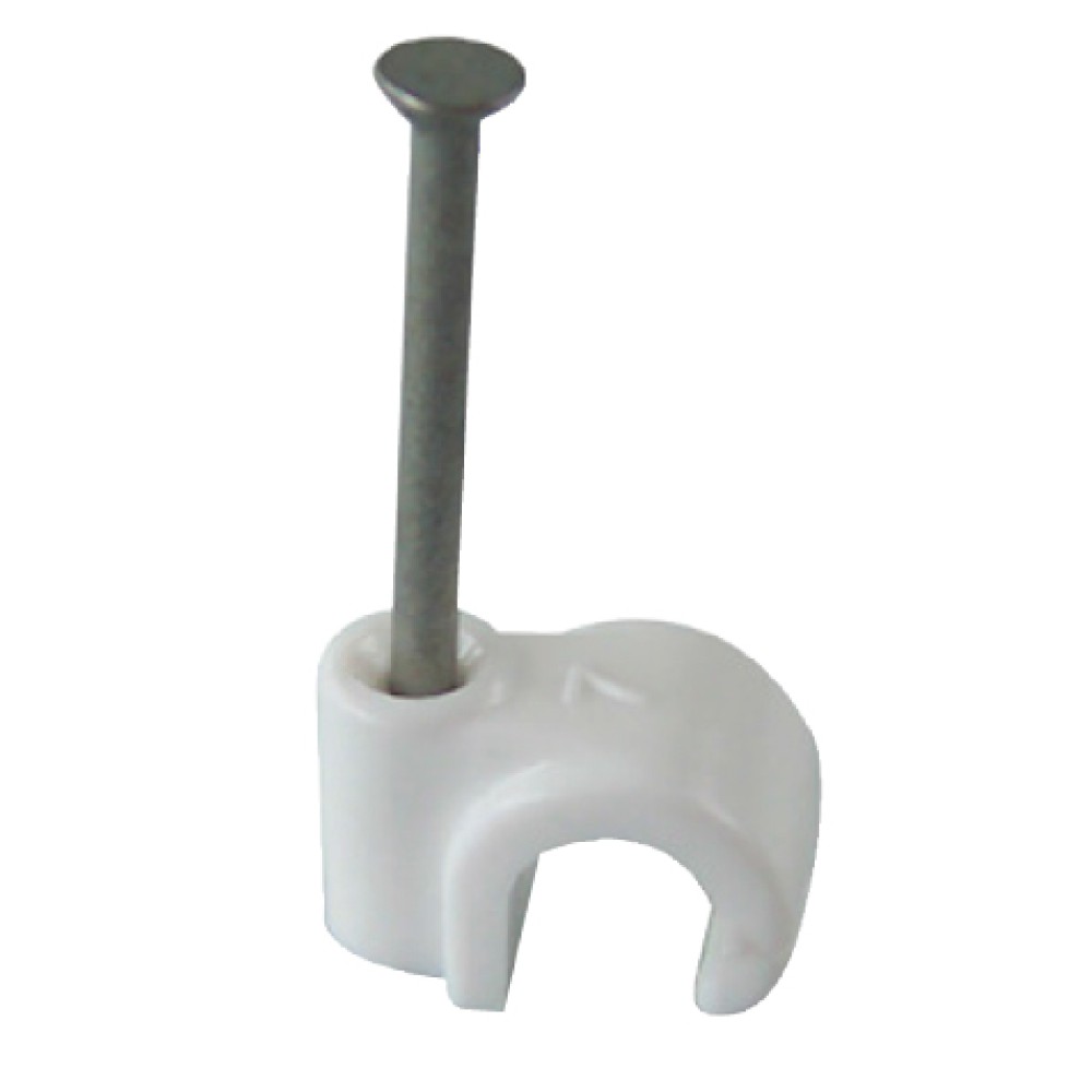 White sale cable clips